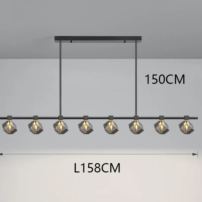 Afralia™ Crystal Chandelier for Living and Dining Room, Luxury Pendant Lamp and Ceiling Light