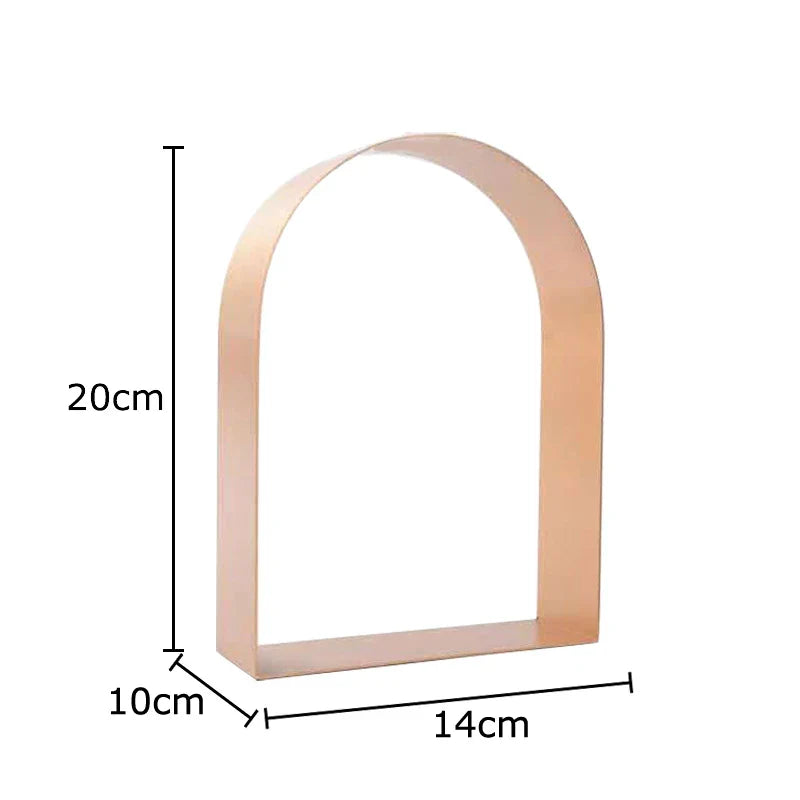 Afralia™ Arches Geometry Desk Decoration - Modern Sculpture Craft for Room Aesthetics