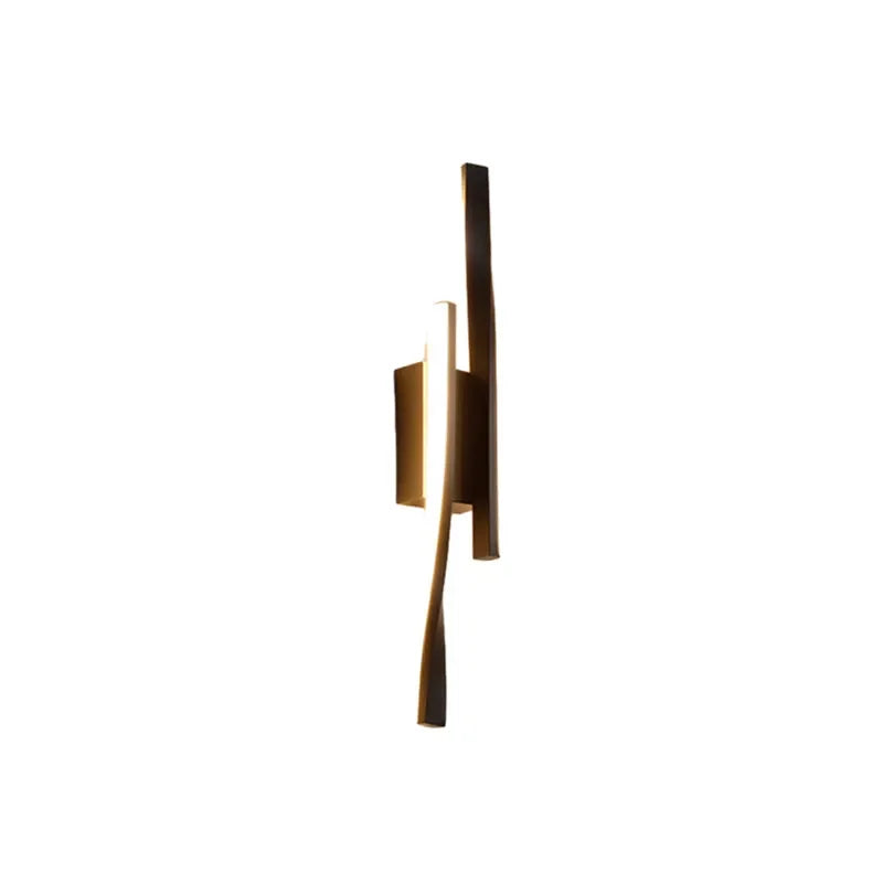 Afralia™ Modern Copper Wall Light Bedroom Living Room Decoration Bedside Lamp