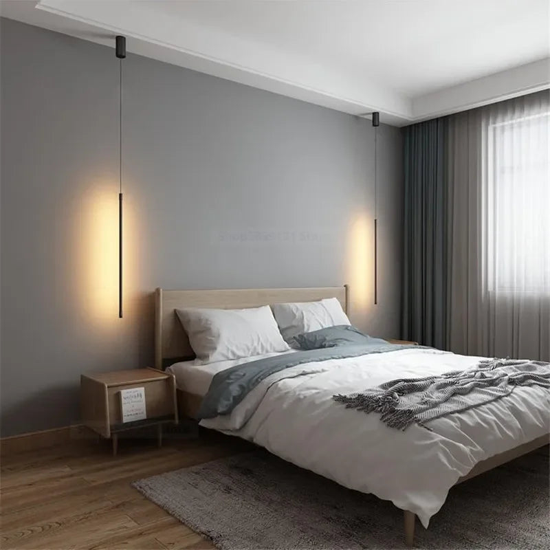 Afralia™ Nordic LED Pendant Lights Minimalist Hanging Lamps for Home Decor