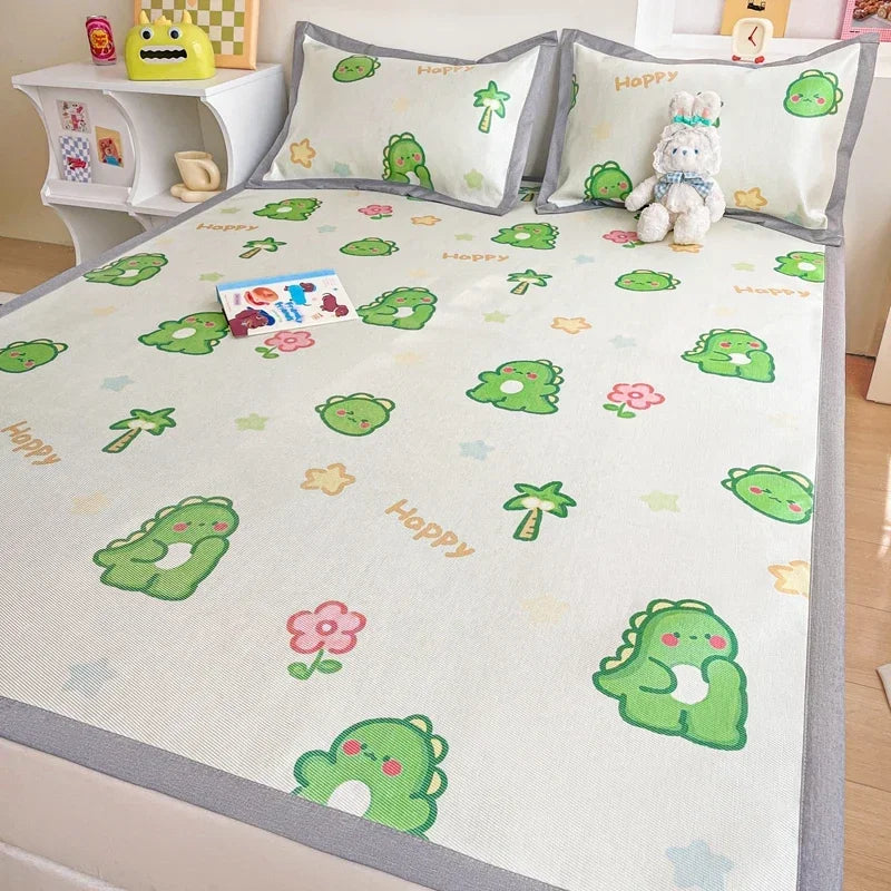 Afralia™ Luxury Ice Silk Cool Mat: High-Quality, Breathable & Washable Cooling Bed Pad