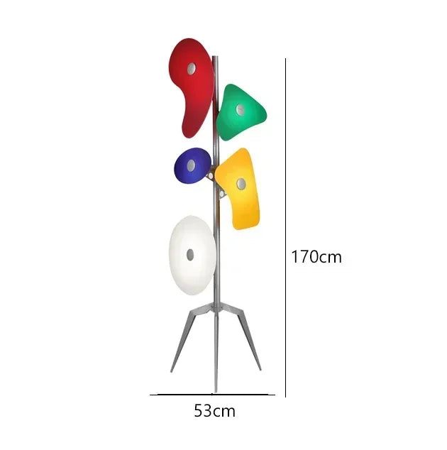 Afralia™ Nordic Simplicity LED Floor Lamp for Living Room, Bedroom, and Home Decor