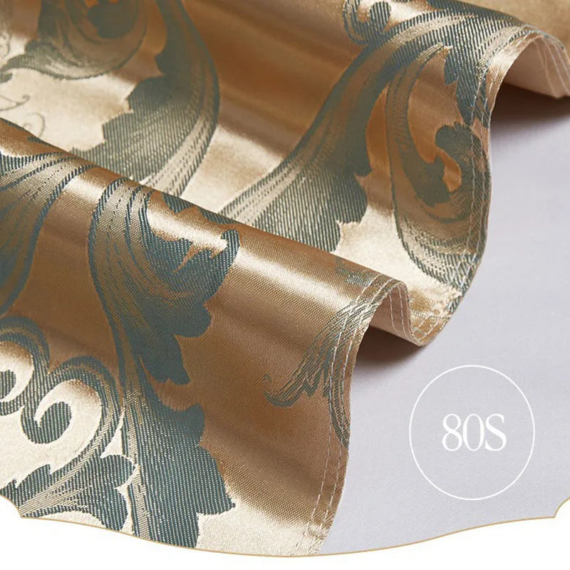 Afralia™ Jacquard Satin Summer Bedding Set - Elegant & Skin Friendly Duvet Cover - Single/Double Size