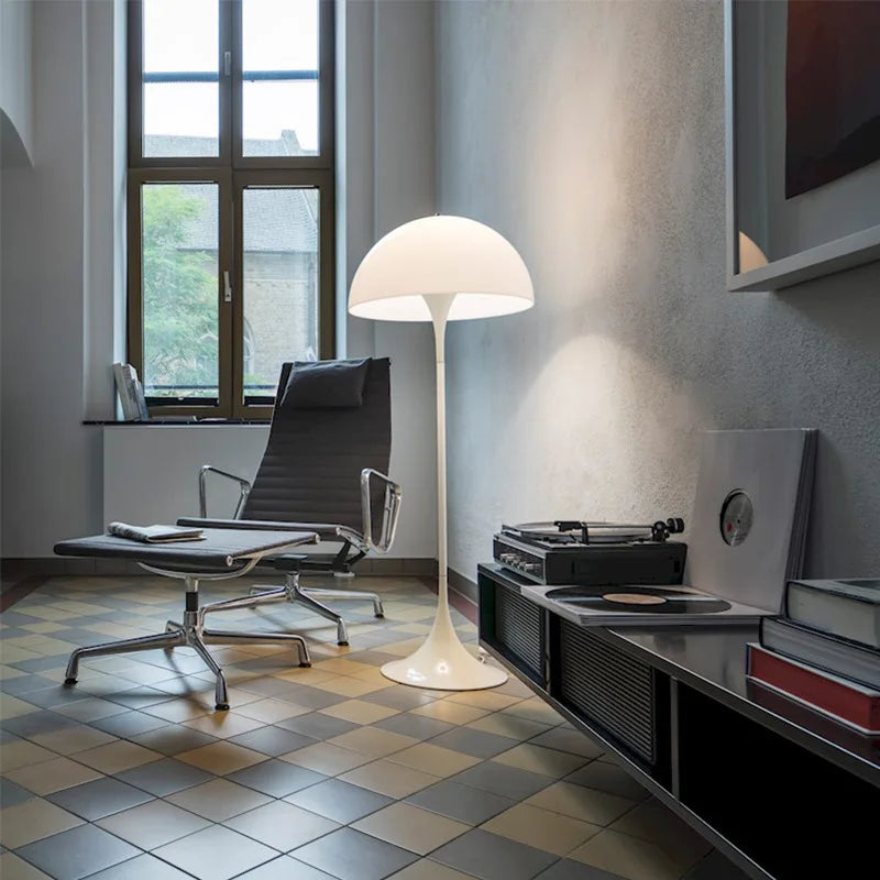 Afralia™ Mushroom LED Floor Lamp with Changeable E27 Bulb