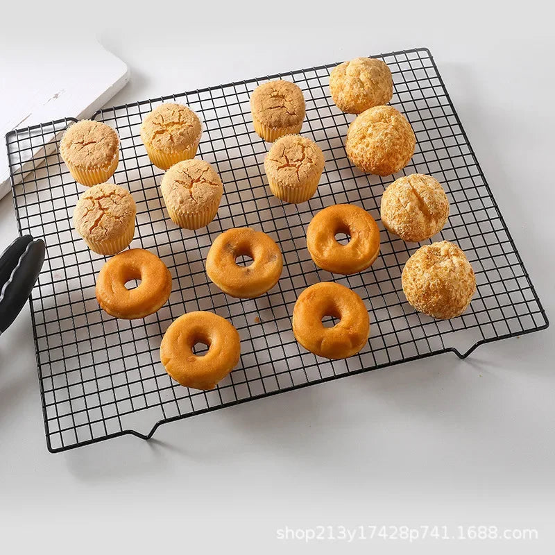 Stainless Steel Cooling Rack Tray for Baking by Afralia™