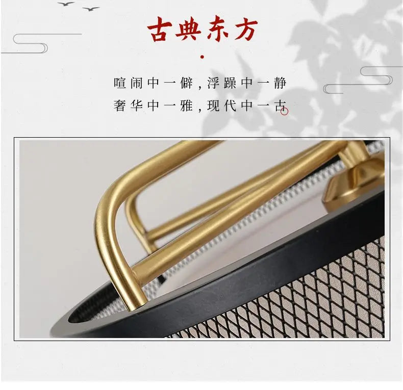 "Afralia™ Chinese Antique Tea House Pendant Lamp"