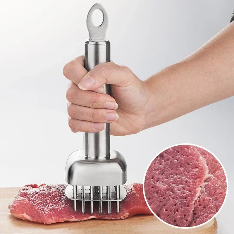 Afralia™ Meat Tenderizer Tool - Kitchen Steak Hammer & Pork Chop Tenderizer