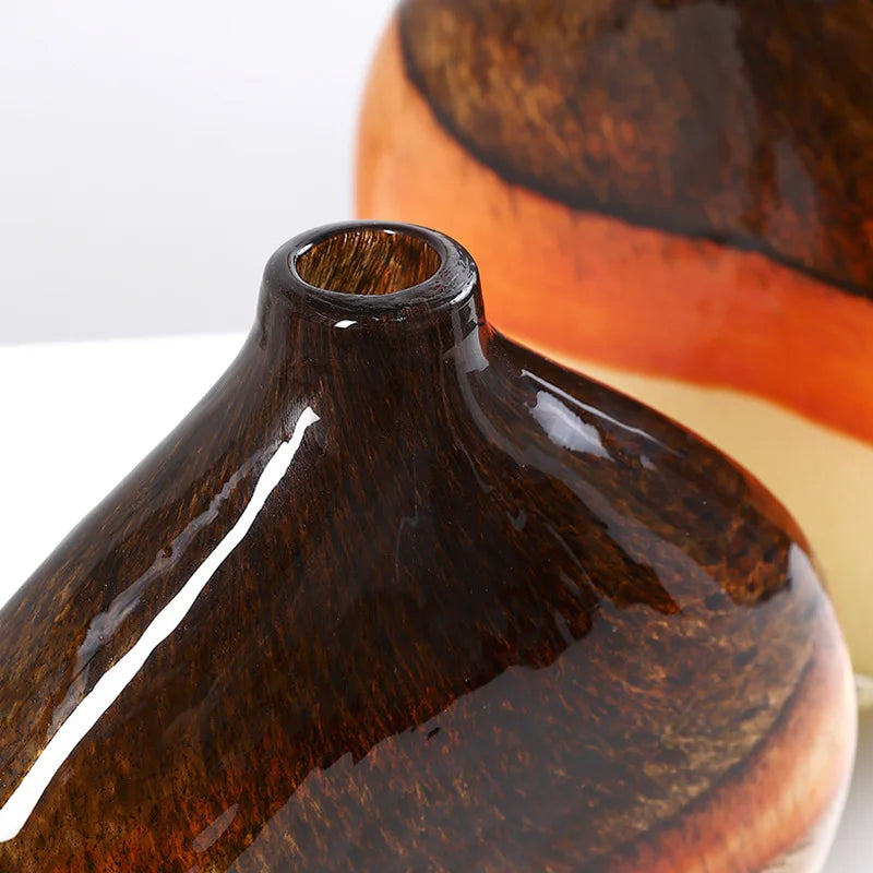 Afralia™ Gradient Glass Vase Hydroponics Terrarium Flower Home Decor