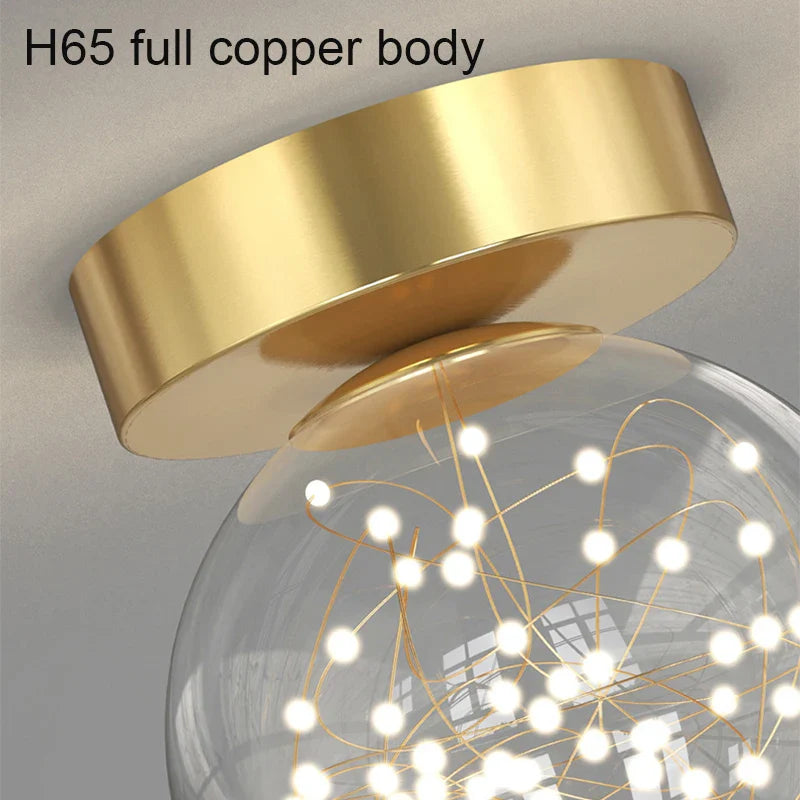 Afralia™ Nordic LED Ceiling Lamp for Home Decor with Indoor Lighting Brilliance