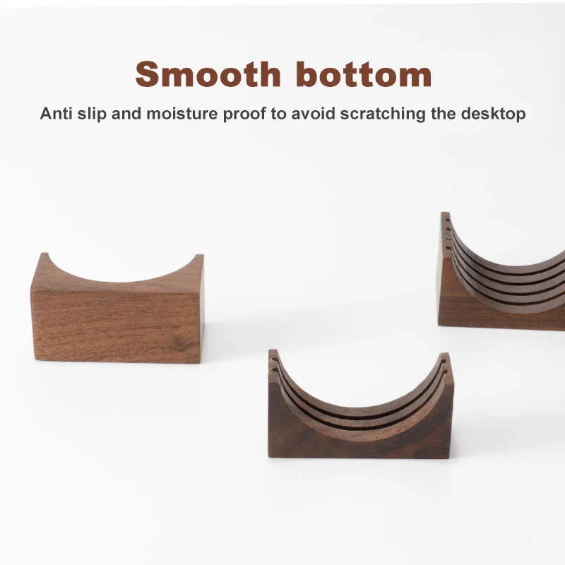 Afralia™ Coffee Filter Stand: Practical Wood Storage Rack for Filters and Screens