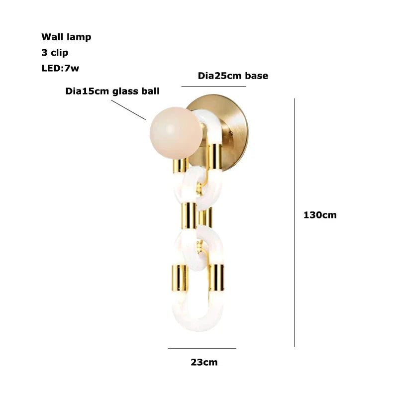 Afralia™ Gold High Ceiling LED Pendant for Trendy Decor in Living Room Villas