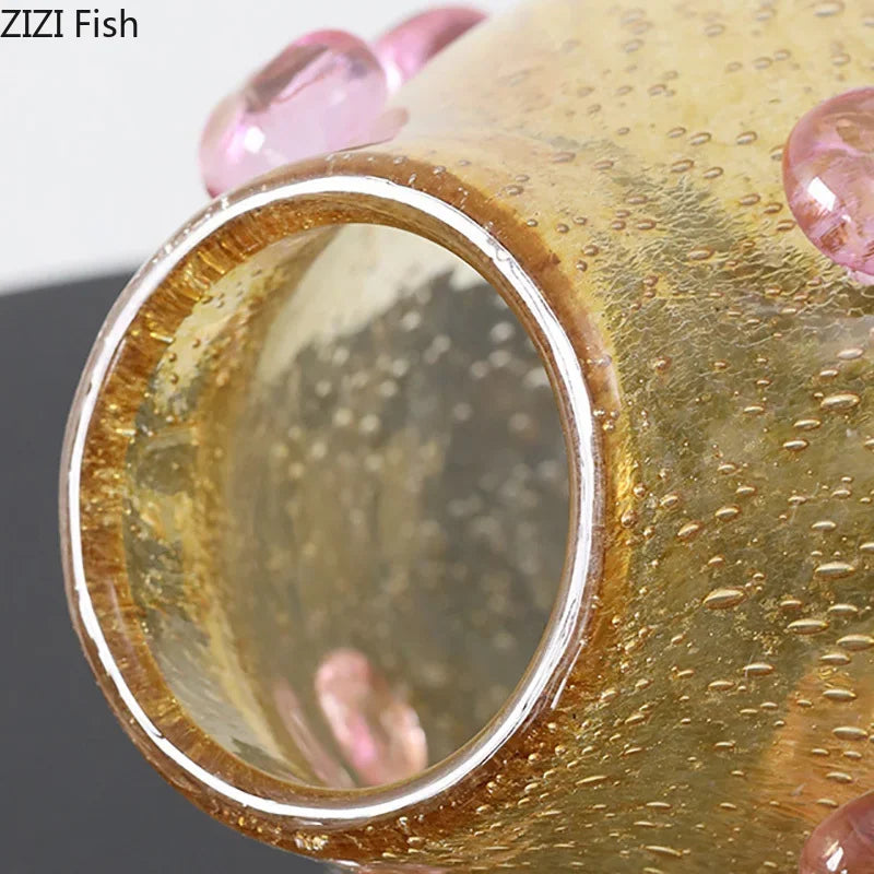 Afralia™ Creative Bubble Glass Vase Hydroponics Desk Decoration Artificial Flowers Room Decor