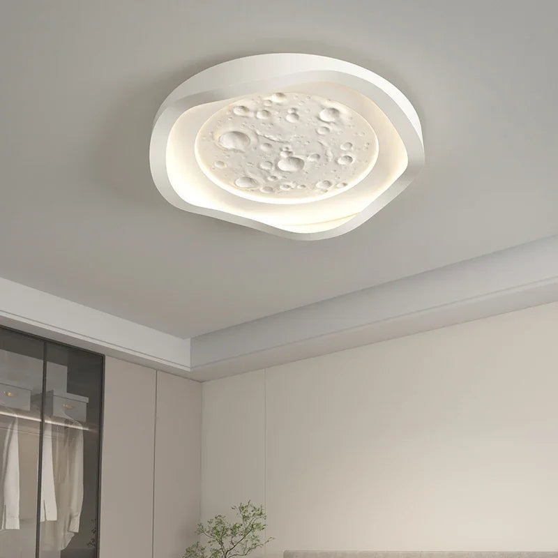 Afralia™ Round LED Ceiling Lamp - Simple Modern Nordic Minimalism for Living Room and Bedroom