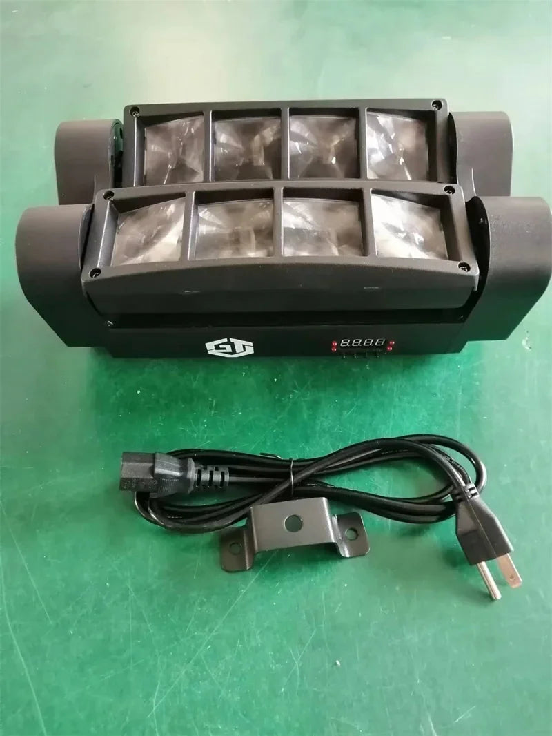 Mini Led Spider Afralia™ Mini LED Spider 8x10W RGBW Beam Stage Lights