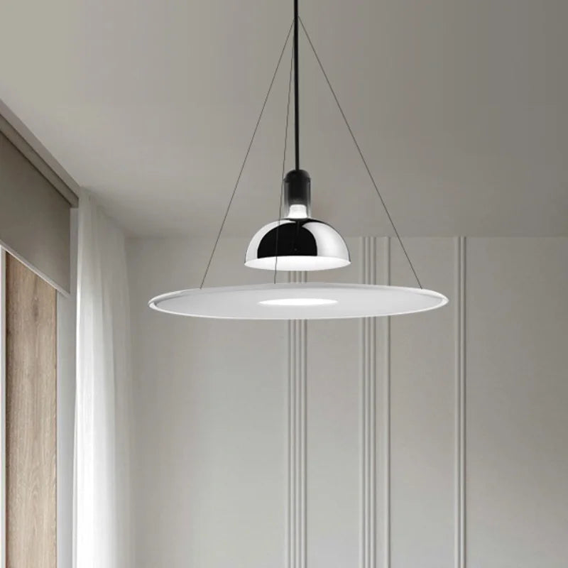 Afralia™ Designer LED Flying Saucer Chandelier for Stylish Interior Lighting