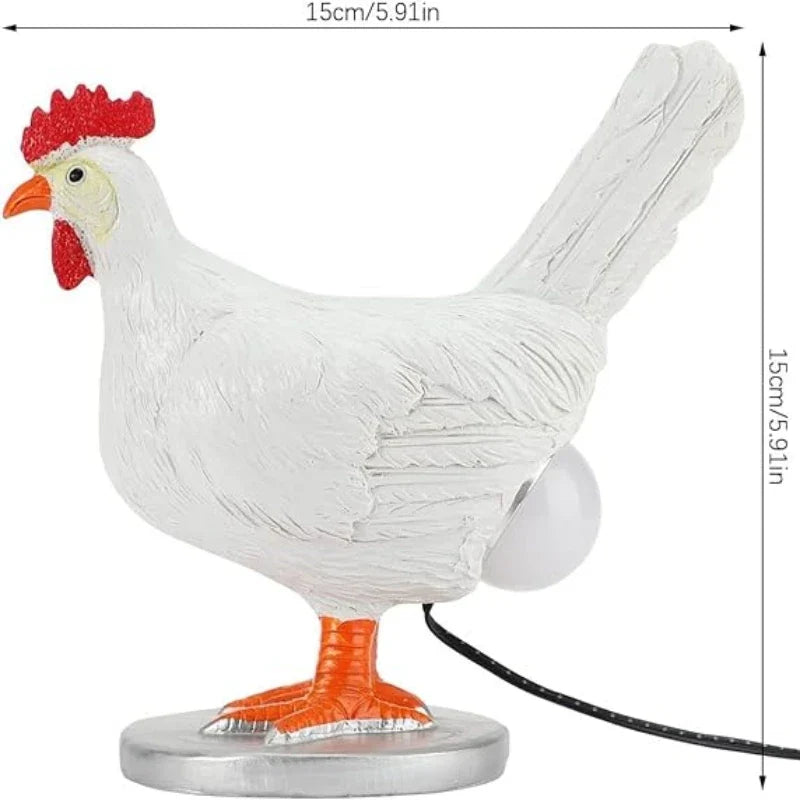 Afralia™ Chick Night Light Ornament for Home Decor and Parties