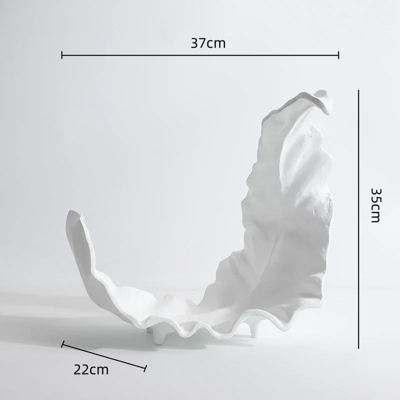 Afralia™ Leaf Tray Resin Bowl: Handcrafted Desktop Storage & Home Decor