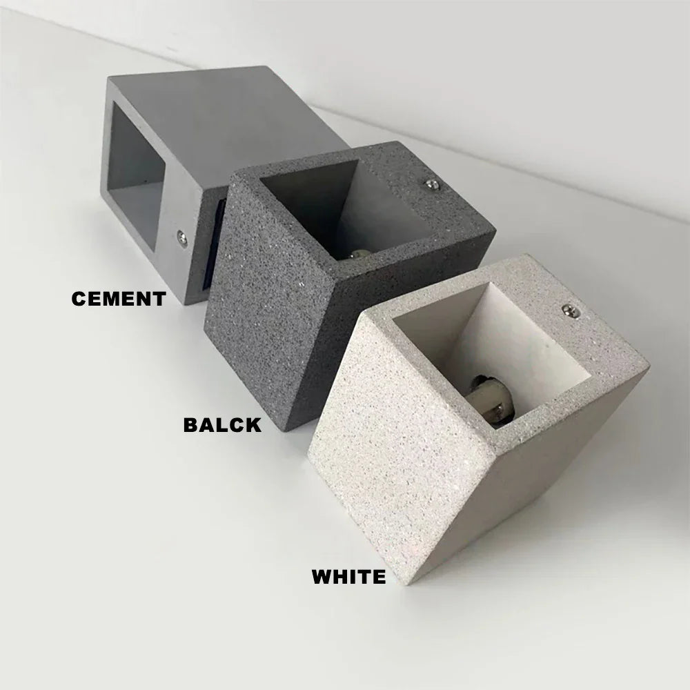 Afralia™ Cement Wall Lamp: Creative G9 Concrete Sconce for Home, Hotel, Kitchen Lighting