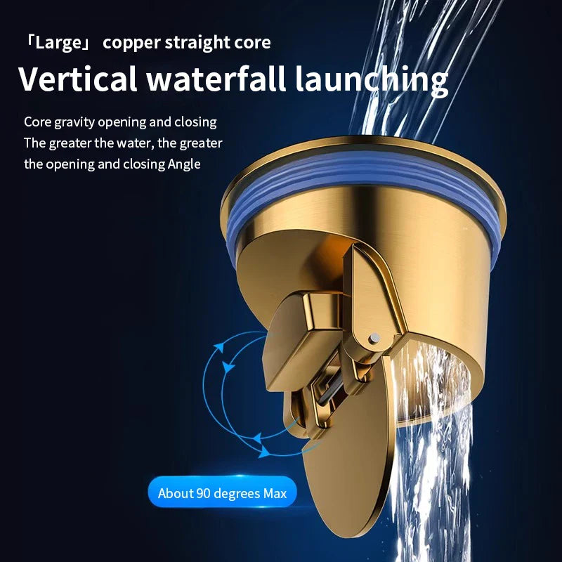 Afralia™ Square Floor Drain 20-60CM Anti-odor Filter Strainer for Kitchen and Shower