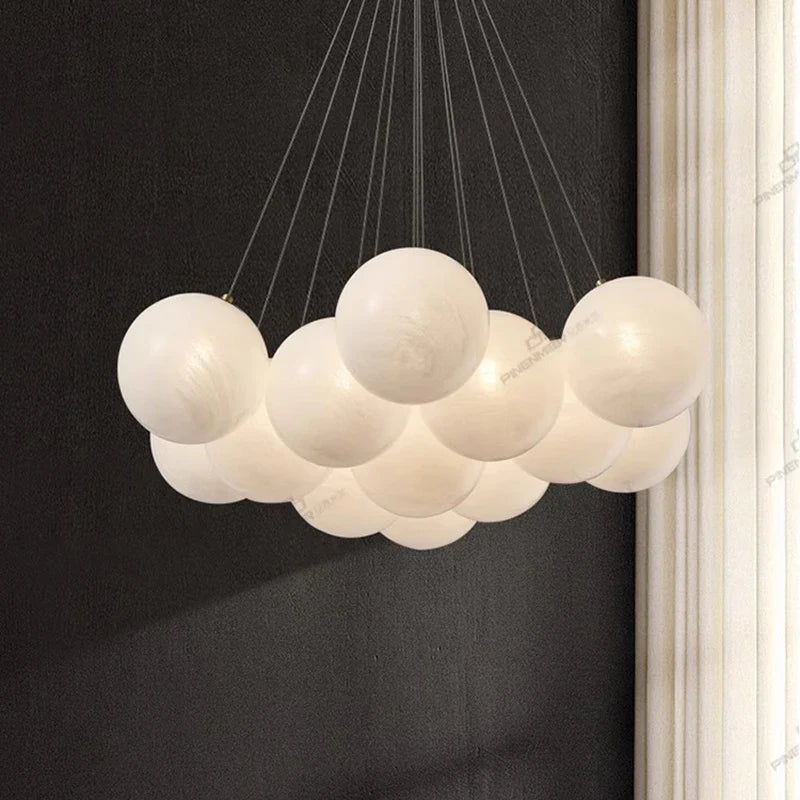 Afralia™ Modern LED Pendant Chandeliers for Indoor Living and Dining Room Lighting