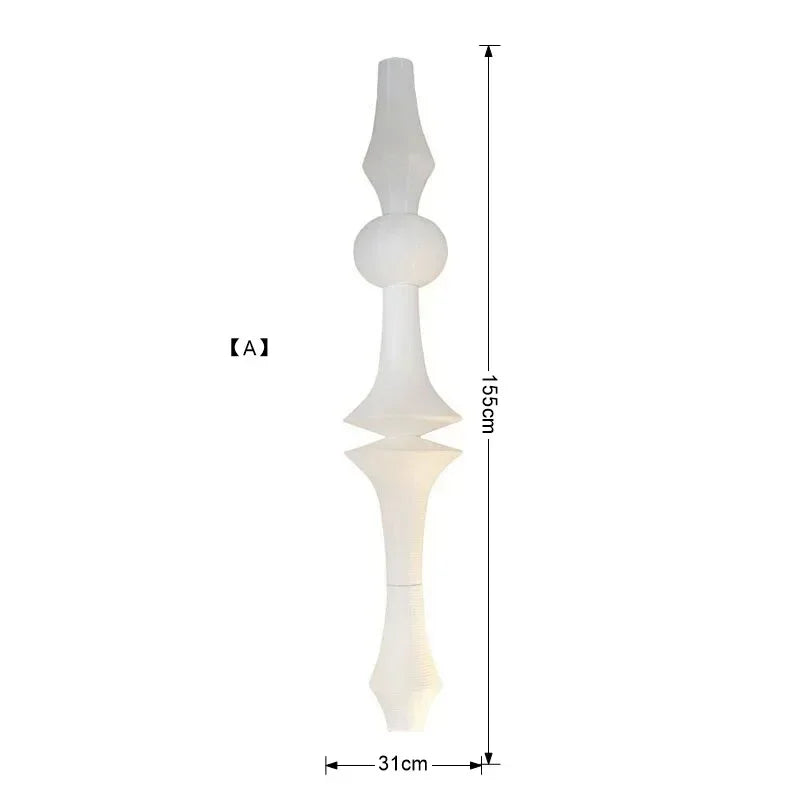 Afralia™ Noguchi Style LED Pendant Lights for Home Sofas & Bedroom