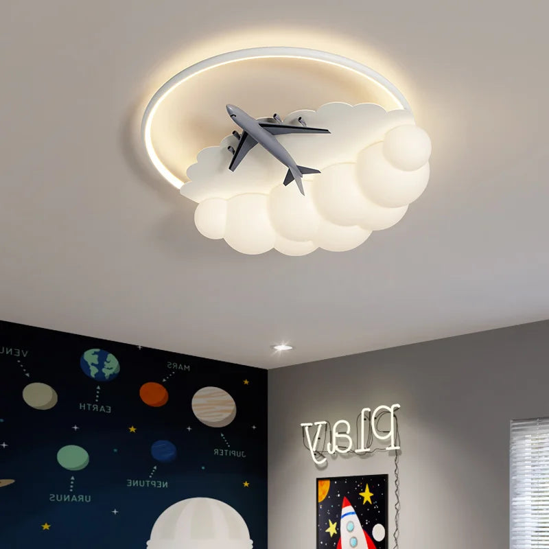 Afralia™ LED Airplane Chandelier Lights for Modern Home Decor & Indoor Lighting