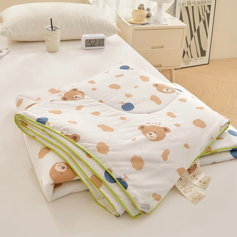 Afralia™ Summer Chill Quilt: Soft, Silky & Breathable Cooling Comforter