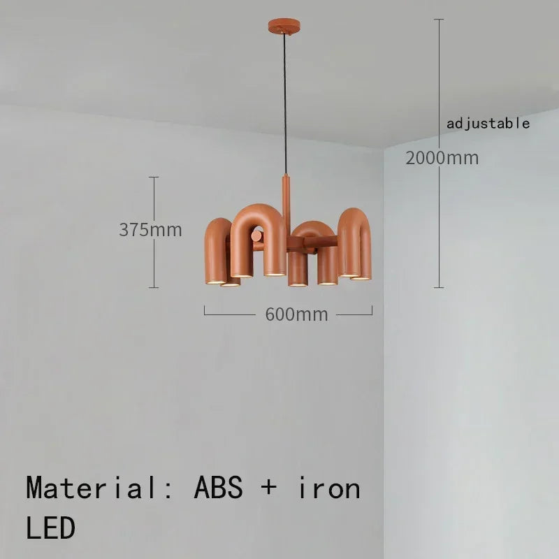 Afralia™ Nordic Chandelier: Adjustable Pendant Lights, Ceiling Hanging Lamp
