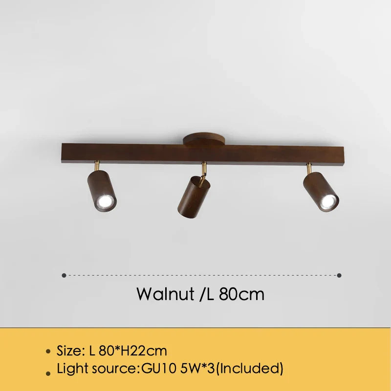 Afralia™ Adjustable GU10 LED Ceiling Lamp for Home Lighting