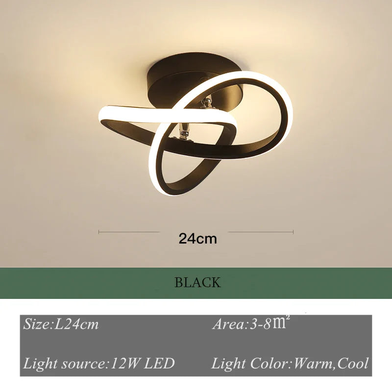 Afralia™ LED Aisle Ceiling Lights for Home Lighting in Bedroom Living Room Corridor