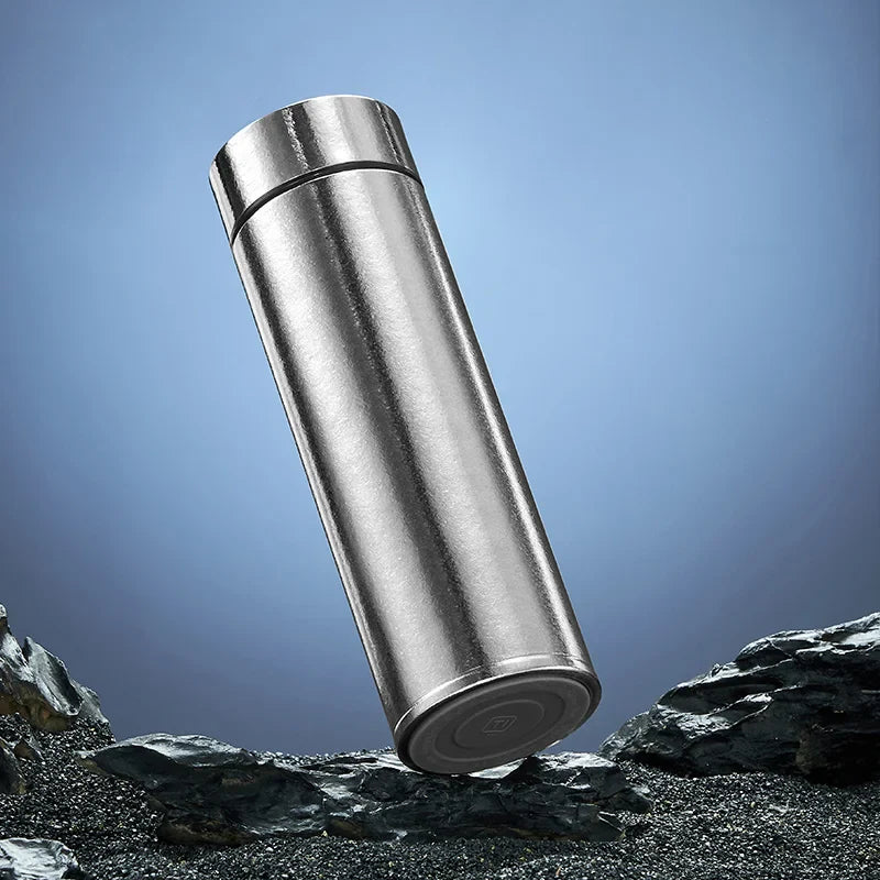 Afralia™ Titanium Thermal Mug Stainless Steel Vacuum Thermos Tea Cups Gift