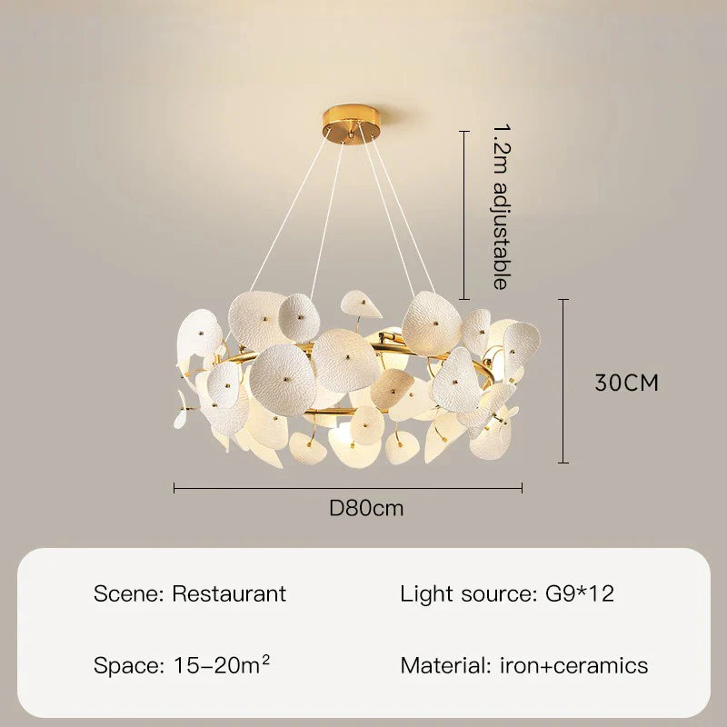 Afralia™ Luxury Design Chandelier: Modern Wabi-Sabi Pendant Lights for Tea Room, Bar, Office