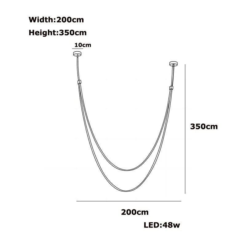 Afralia™ Leather Strap LED Pendant Lighting for Modern Simplicity Home Decor