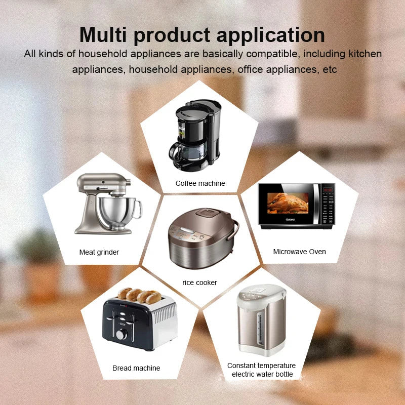 Afralia™ Cord Winder & Cable Organizer for Kitchen Appliances - Wire Management Clips & Fixer