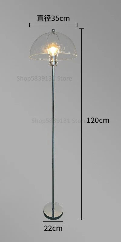 Afralia™ Retro Acrylic Floor Lamp with Colorful Lampshade for Living Room LED Lights