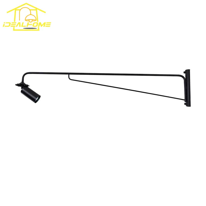 Afralia™ Swing Arm Wall Lamp LED E27 Waterproof Iron Art Garden Balcony Wall Mounted