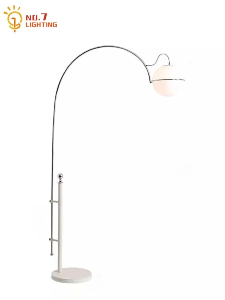 Afralia™ Cream Wind Floor Lamp LED E27 for Living Room Study