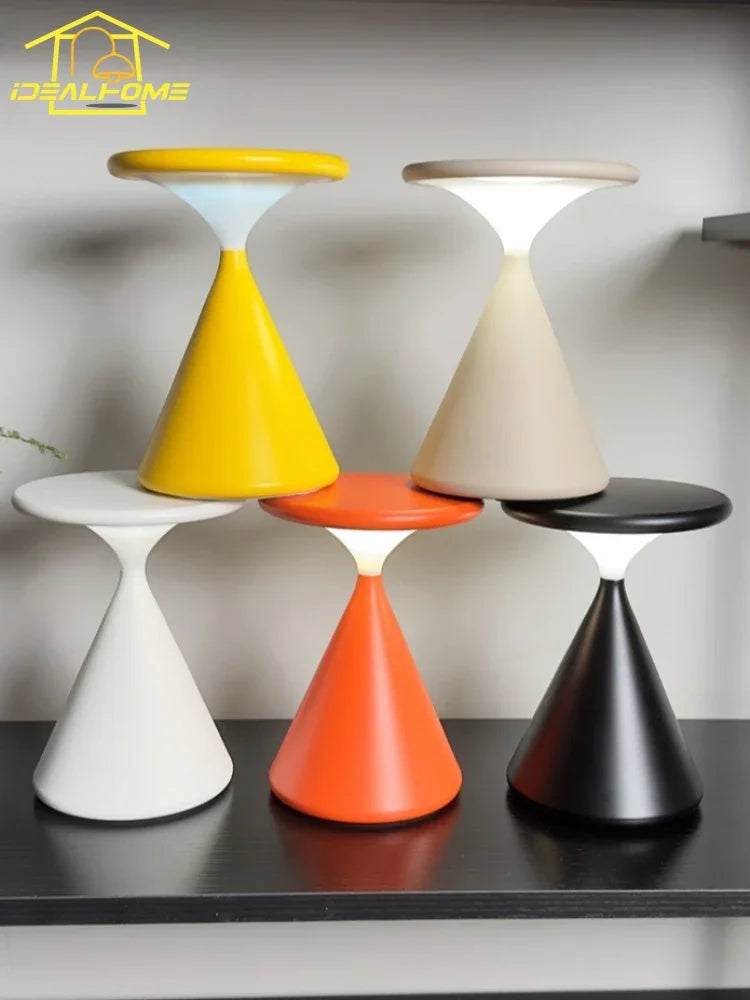 Afralia™ Rechargeable Wireless Table Lamp with Touch Switch - Portable Night Light
