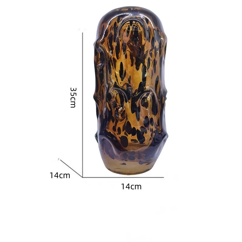 Afralia™ Wave Point Glass Vase Flowerpot Terrarium Decoration