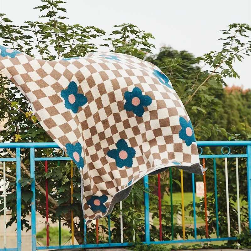 Afralia™ Knitted Blanket Throws 130x160cm