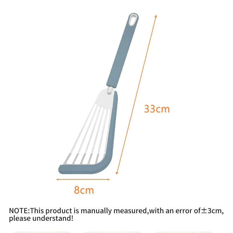 Afralia™ Silicone Stainless Steel Spatula Set