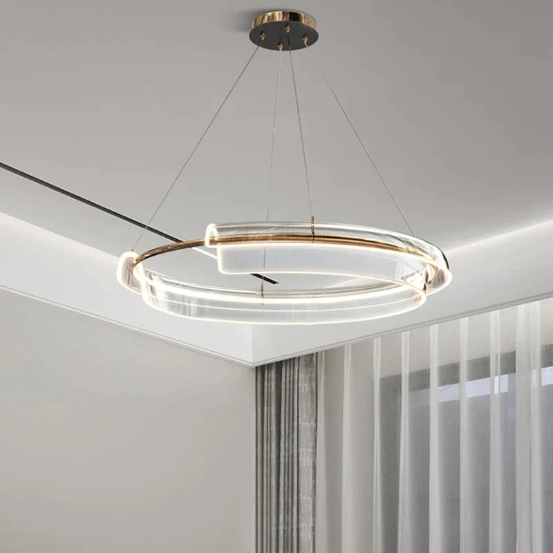 Afralia™ Italian Minimalist Chandelier for Living Room, Bedroom, and Dining Room