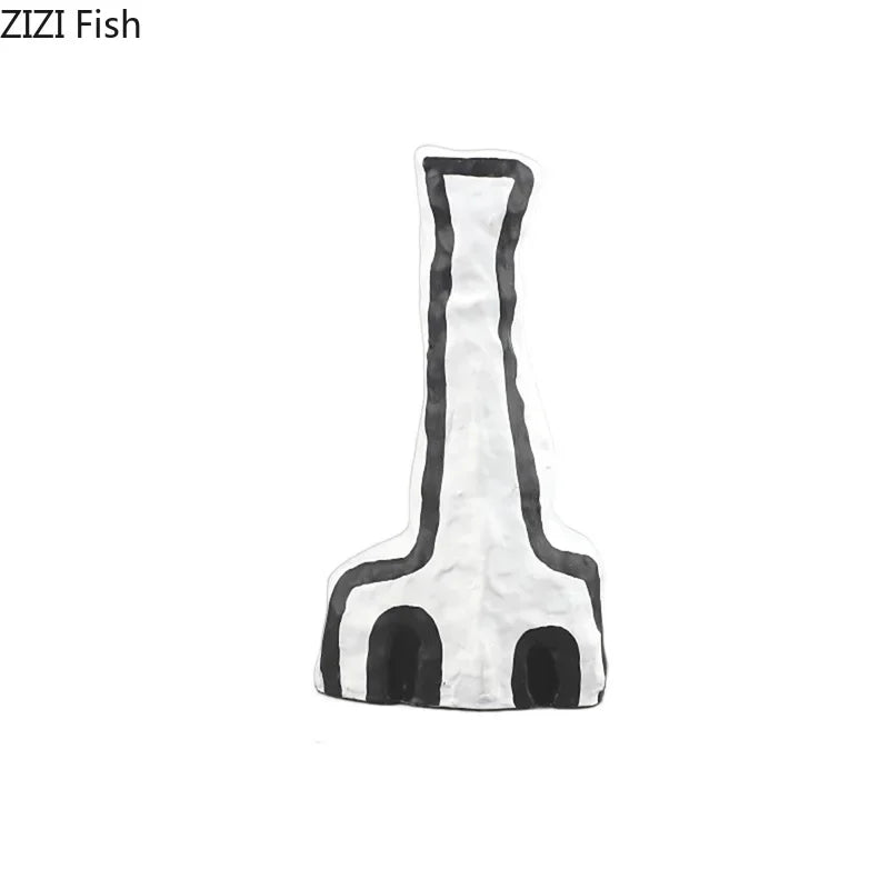 Afralia™ Abstract Vase: Modern Design, Desk Decoration, Room Aesthetic Decor