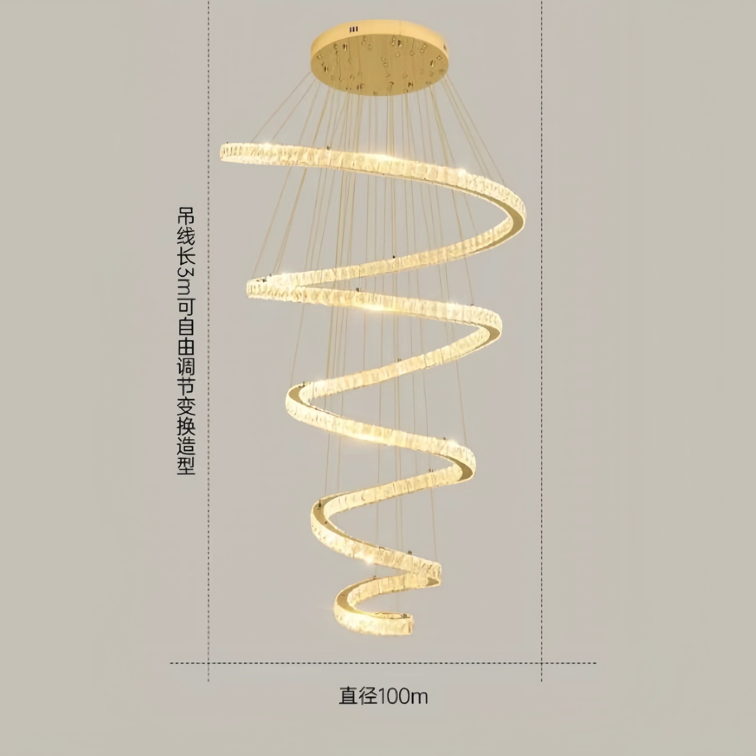 Afralia™ Crystal Pendant Chandelier for Living & Dining Room Lighting