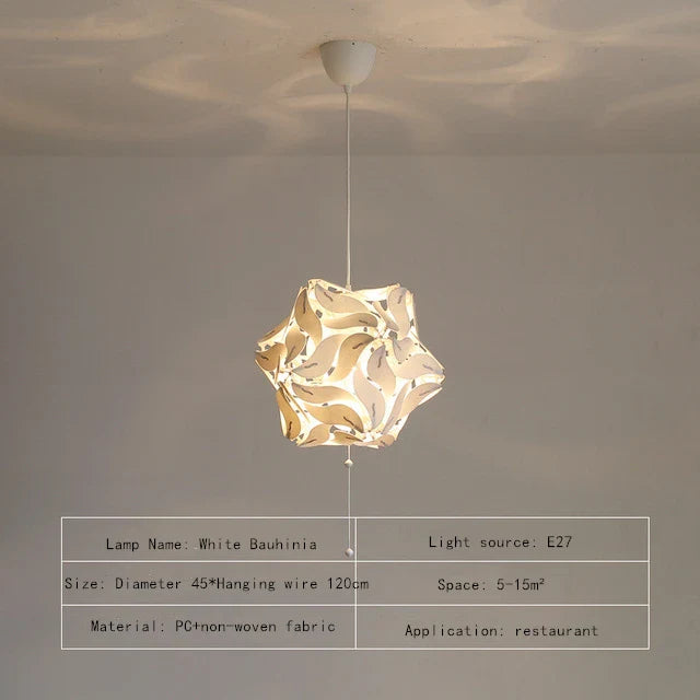 Afralia™ Bauhinia Flower Chandelier: Modern Luxury Retractable Lighting Fixture for Stores & Hotels