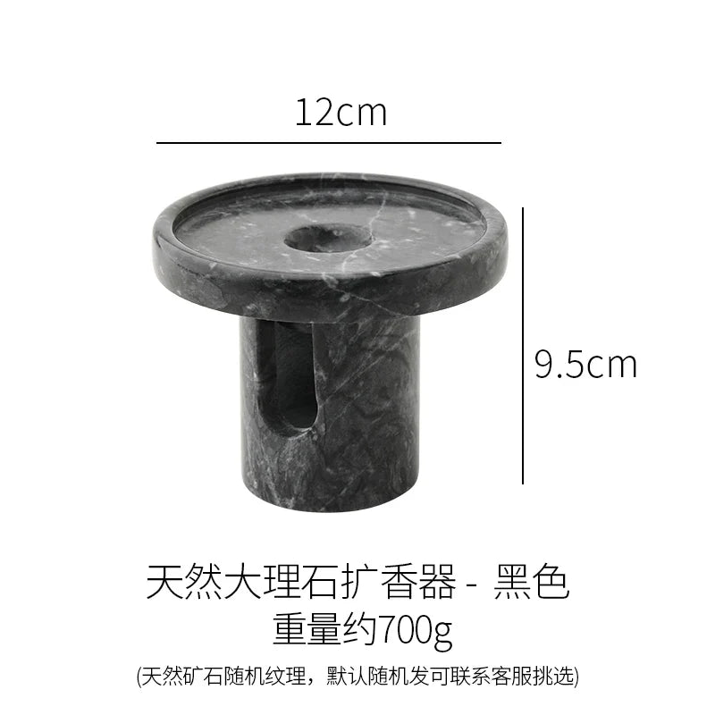 Afralia™ Marble Stone Aromatherapy Diffuser & Oil Melt Burner