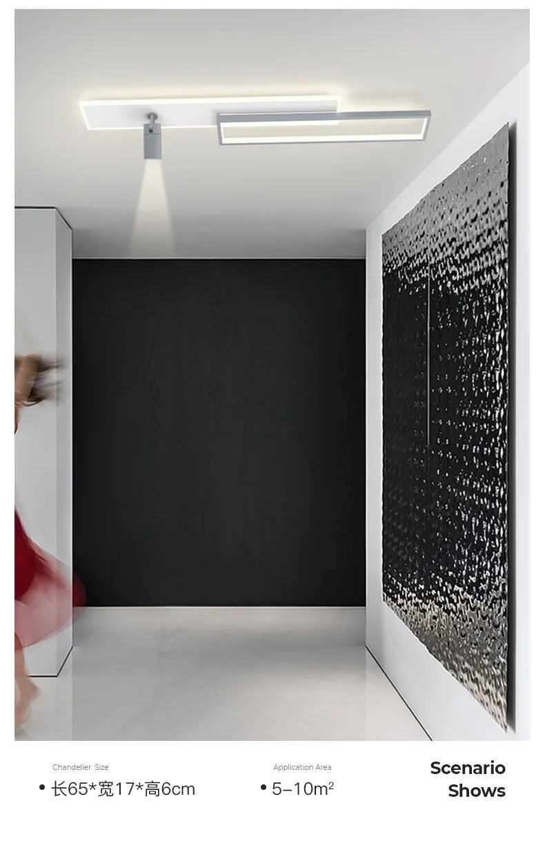 Afralia™ Corridor Spotlight Ceiling Light 2024 - Modern Cloakroom Entrance Decoration Lamps