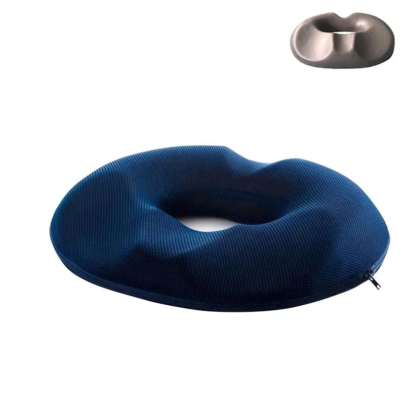 Afralia™ Hemorrhoid Prostate Health Seat Cushion: Removable Bamboo Charcoal Core Butt Cushion