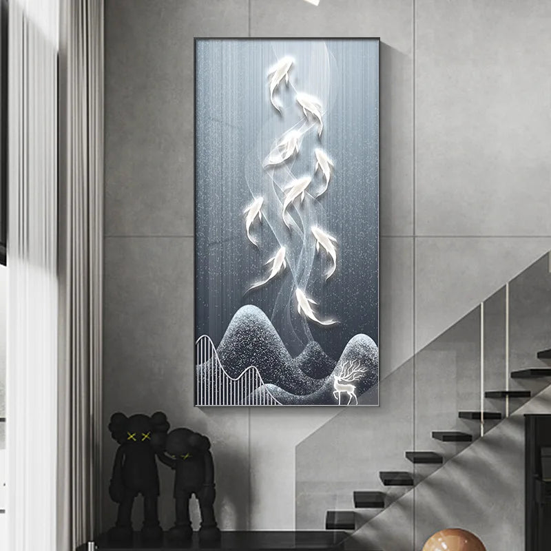 Afralia™ Modern LED Wall Lamp for Home Decor