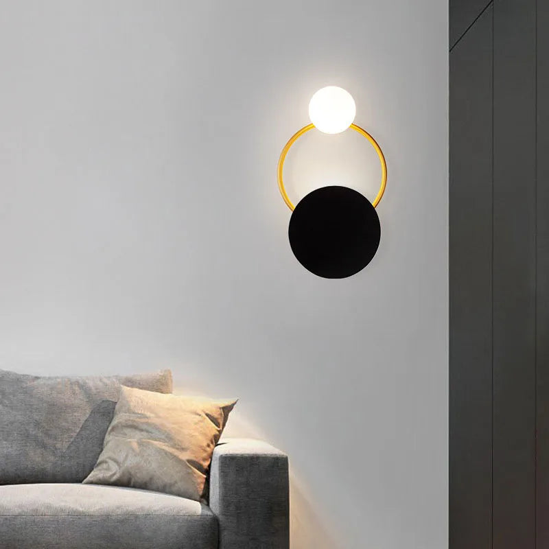 Afralia™ Modern LED G9 Wall Sconce - Dual Lamp Ball Wall Fixture